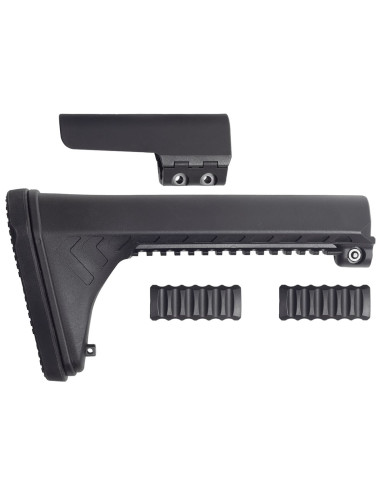 AR15 Ops Ready S5 Fixed Stock-Black | UTG Pro UTG® & UTG PRO® - 3