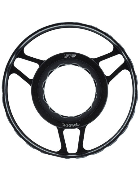 Parallax Index Wheel for OP3 Scopes-Black-80 mm | UTG® UTG® & UTG PRO® - 1