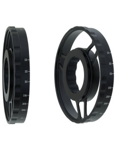 Parallax Index Wheel for OP3 Scopes-Black-80 mm | UTG® UTG® & UTG PRO® - 1 2