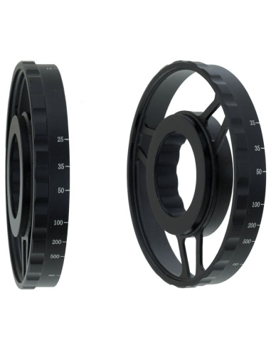 Parallax Index Wheel for OP3 Scopes-Black-80 mm | UTG® UTG® & UTG PRO® - 2