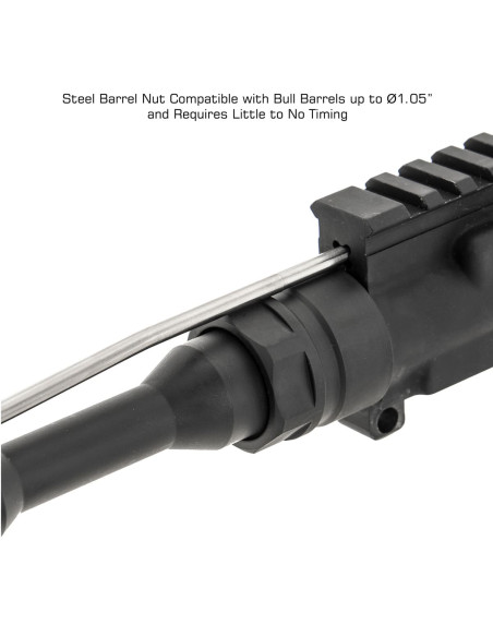 Arwen M-LOK Free Float Handguard, 127 mm-Black | UTG Pro UTG® & UTG PRO® - 2