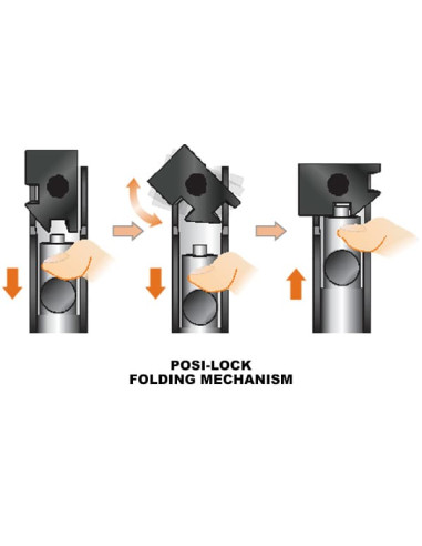 New Gen Reinforced Clamp-on Bipod, 8.7"-10.2" | UTG® UTG® & UTG PRO® - 6