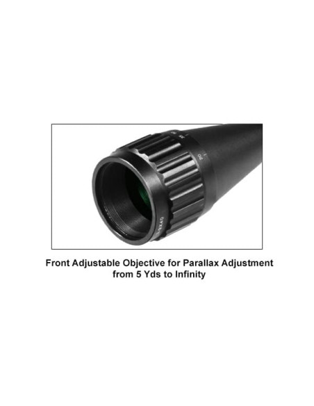 Hunter Scope, 3-9X40 1" AO, 36-color Mil-dot, QD Rings | UTG UTG & UTG Pro - 2