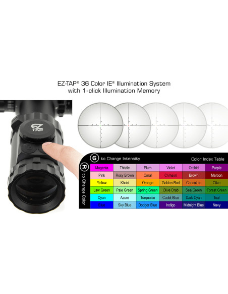 Compact Scope, 3-12X44 30mm AO, IE, Glass UMOA Reticle | UTG UTG & UTG Pro - 6