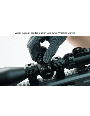 Compact Scope, 3-12X44 30mm AO, IE, Glass UMOA Reticle | UTG UTG & UTG Pro - 7