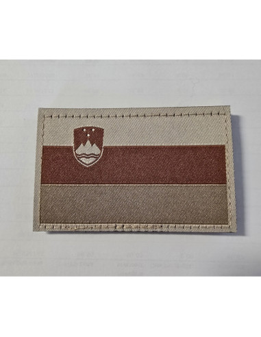 Slovenian Flag Patch (big, CB)  - 1