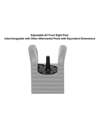 UTG Super Slim Fixed Front Sight, High Profile UTG & UTG PRO - 4