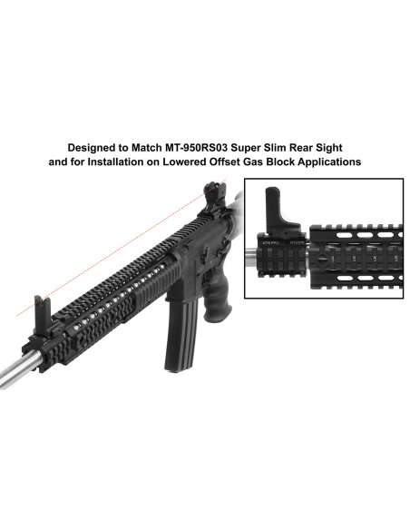 UTG Super Slim Fixed Front Sight, High Profile UTG & UTG PRO - 6