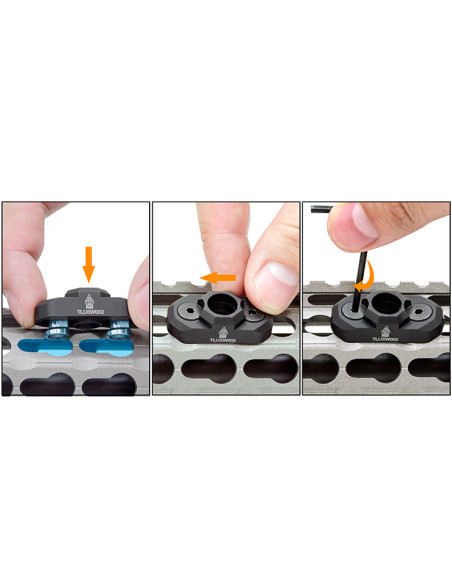 UTG PRO® QD Sling Swivel Adaptor, Keymod UTG & UTG Pro - 4