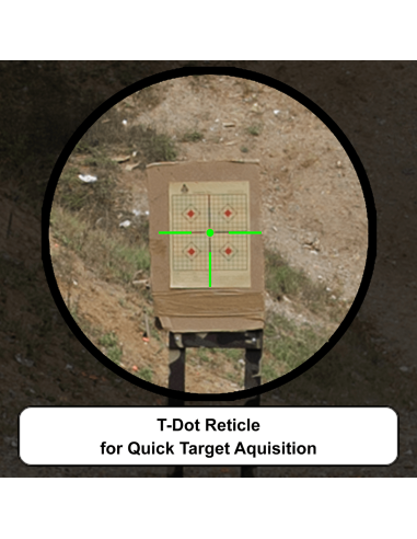 UTG® 4.2" ITA Red/Green T-Dot with QD Mount, Riser Adaptor UTG & UTG Pro - 4