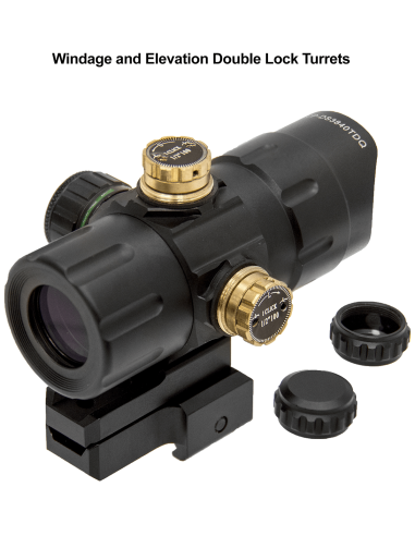 UTG® 4.2" ITA Red/Green T-Dot with QD Mount, Riser Adaptor UTG & UTG Pro - 7