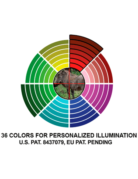 UTG® 4-16X44 30mm Compact Scope, AO, 36-color Mil-dot, Rings UTG & UTG Pro - 4