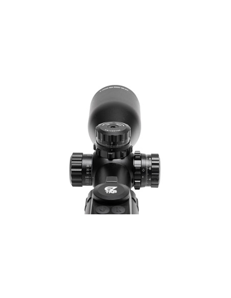 UTG® 3-12X44 30mm Compact Scope, AO, 36-color Mil-dot, Rings UTG & UTG Pro - 6