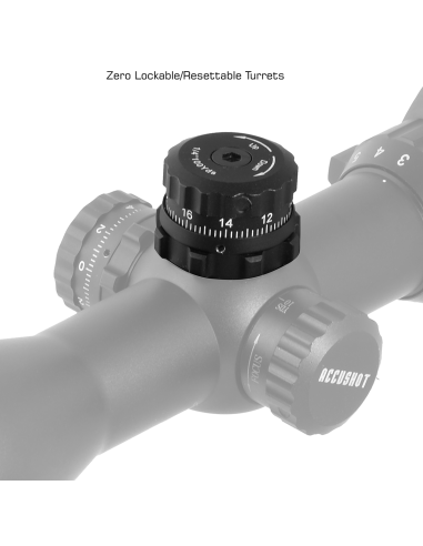 UTG® 3-12X44 30mm Compact Scope, AO, 36-color Mil-dot, Rings UTG & UTG Pro - 7