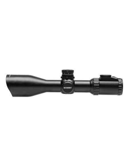 UTG® 3-12X44 30mm Compact Scope, AO, 36-color Mil-dot, Rings UTG & UTG Pro - 3