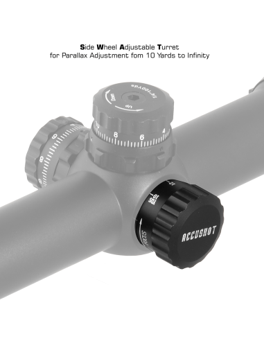 UTG® 4-16X44 30mm Scope, AO, 36-color Mil-dot, w/ Rings UTG & UTG Pro - 7
