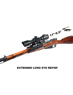 UTG® 2-7X44 30mm Long Eye Relief Scout Scope, AO, 36-color UTG & UTG Pro - 1 2