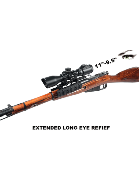 UTG® 2-7X44 30mm Long Eye Relief Scout Scope, AO, 36-color UTG & UTG Pro - 2