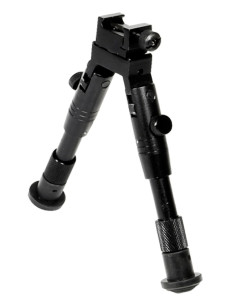 UTG Shooter's SWAT Bipod, Rubber Feet, 6.2"-6.7" Center Height UTG & UTG Pro - 1
