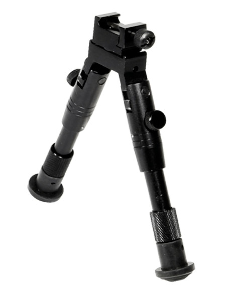 UTG Shooter's SWAT Bipod, Rubber Feet, 6.2"-6.7" Center Height UTG & UTG Pro - 1