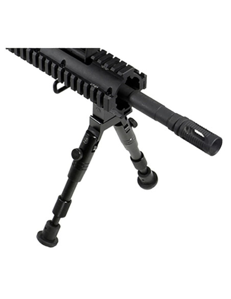 UTG Shooter's SWAT Bipod, Rubber Feet, 6.2"-6.7" Center Height UTG & UTG Pro - 2