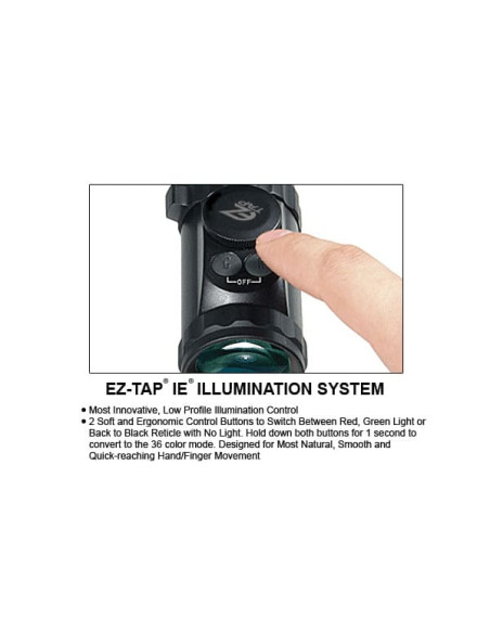 UTG® TRUE HUNTER® 6-24X50 1" Scope, AO, 36-color, Mil-dot, w/ Rings UTG & UTG Pro - 4