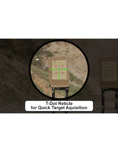 UTG® 6" ITA Dot Sight, RG T-dot, Bidirectional QD Mount UTG & UTG Pro - 9