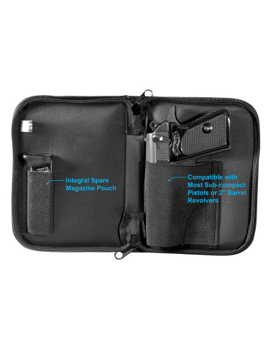 UTG Discreet Handgun Case, for Sub-compact Pistol & Revolver UTG & UTG Pro - 7