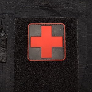 Medic PVC patch | Red/Black