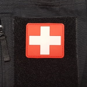 Medic PVC patch | Red/White