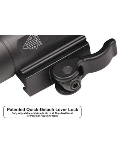 UTG® Light/Red Laser Combo, QD Mount, 400 Lumen UTG & UTG Pro - 3