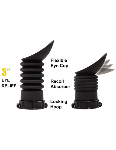 UTG Rubber Scope Eyeshade for 36, 40, 41.5, 43mm Eyepiece UTG & UTG Pro - 4