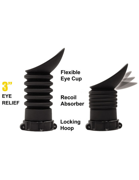 UTG Rubber Scope Eyeshade for 36, 40, 41.5, 43mm Eyepiece UTG & UTG Pro - 4