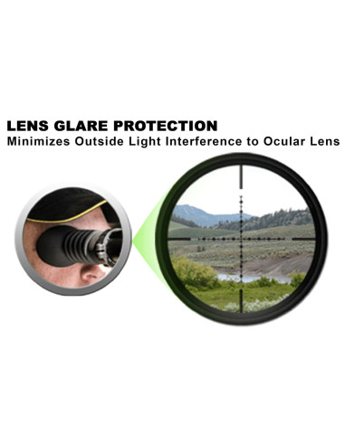 UTG Rubber Scope Eyeshade for 36, 40, 41.5, 43mm Eyepiece UTG & UTG Pro - 6