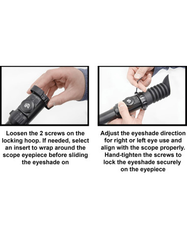 UTG Rubber Scope Eyeshade for 36, 40, 41.5, 43mm Eyepiece UTG & UTG Pro - 7
