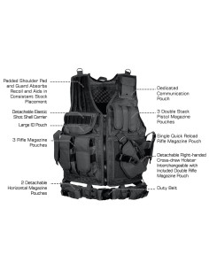 UTG® 547 Law Enforcement Tactical Vest UTG & UTG Pro - 1 2