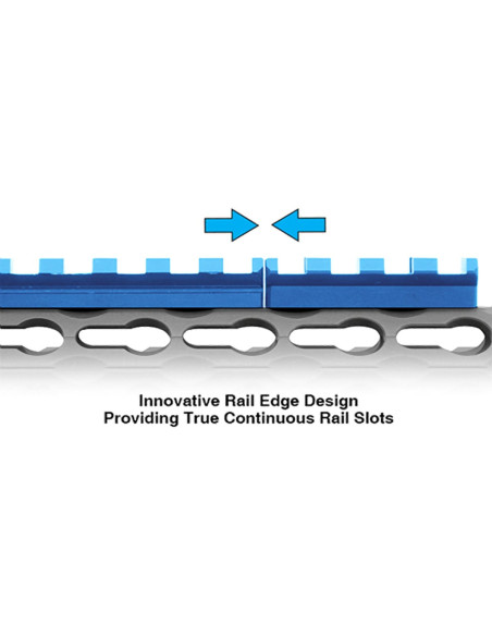 UTG PRO® Keymod Rail Section, 4-slot, Black UTG & UTG Pro - 5