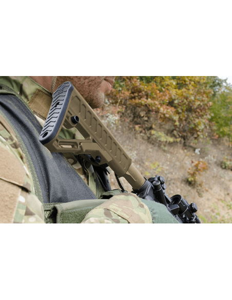 UTG PRO® AR15 Ops Ready S2 Mil-spec Stock Kit, FDE UTG & UTG Pro - 4