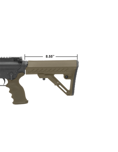 UTG PRO® AR15 Ops Ready S2 Mil-spec Stock Kit, FDE UTG & UTG Pro - 5