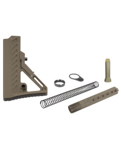UTG PRO® AR15 Ops Ready S2 Mil-spec Stock Kit, FDE UTG & UTG Pro - 1