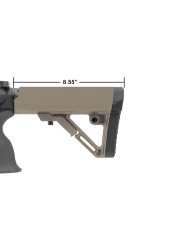 UTG PRO® AR15 Ops Ready S1 Mil-spec Stock Kit, FDE UTG & UTG Pro - 4