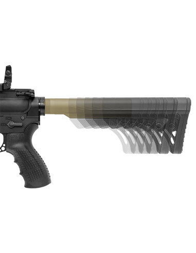 UTG PRO® AR15 6-position Receiver Extension Tube Kit, Mil-spec, FDE Cerakote® UTG & UTG Pro - 4