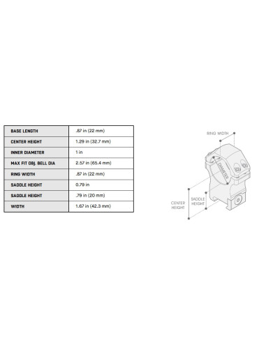 UTG® ACCU-SYNC® 1" QR Picatinny Scope Rings UTG & UTG Pro - 6