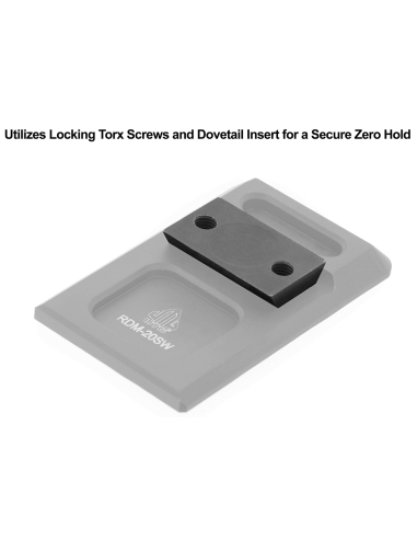 UTG® Rear Sight Dovetail Optic Mount, SIG P320 Compatible, for DOCTER® UTG & UTG Pro - 5