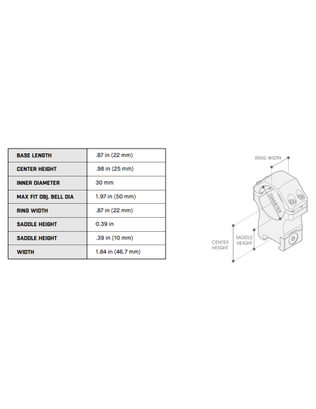 UTG® ACCU-SYNC® 30mm QR Picatinny Scope Rings UTG & UTG Pro - 6