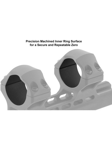 UTG® ACCU-SYNC® 30mm Picatinny Cantilever Mount, 34mm Offset, High Profile, Red UTG & UTG Pro - 7