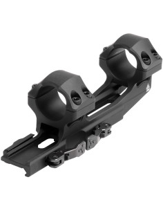 UTG ACCU-SYNC 1" QR Picatinny Cantilever Mount, 50mm Offset, Black UTG & UTG Pro - 1