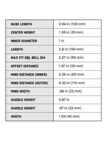 UTG ACCU-SYNC 1" QR Picatinny Cantilever Mount, 50mm Offset, Black UTG & UTG Pro - 4