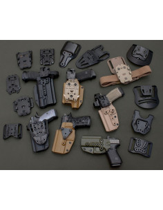 Glock + Olight PL Turbo / Pl-Pro / PL-3 / Baldr Pro R  | Kane LVL2 Holster | BGS Battle Gnome Solutions - 1 2