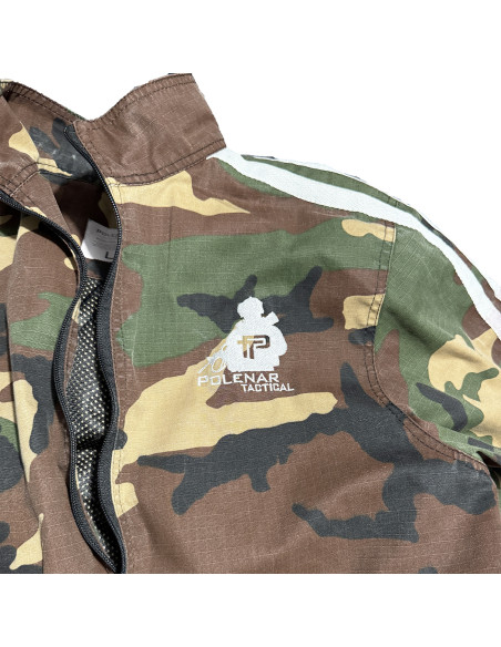 Three stripes Ripstop Jacket | Woodland Polenar Tactical - 7